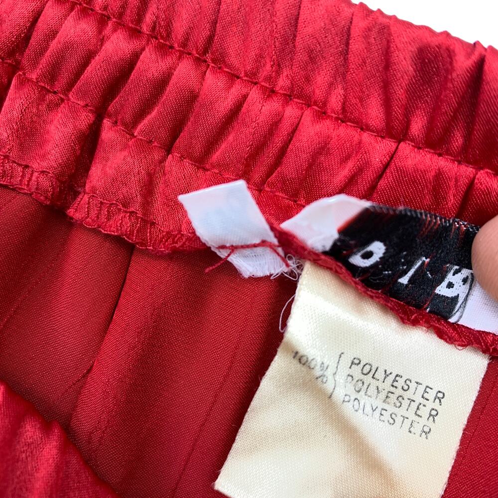 VTG Rodier 2 Piece Long Sleeve Top + Pleated Skirt Set Womens Size 42 US 10 Red - Picture 7 of 13